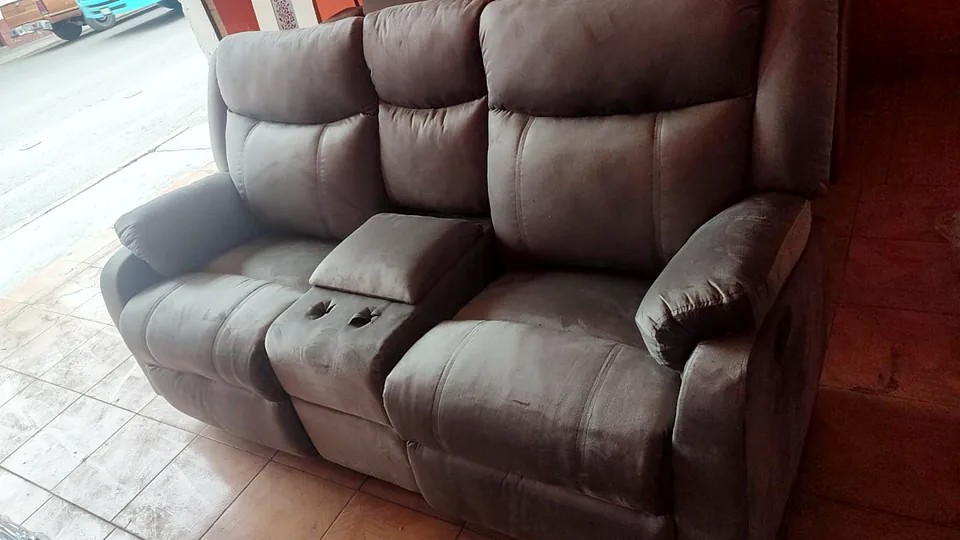 Sala reclinable antes del trabajo